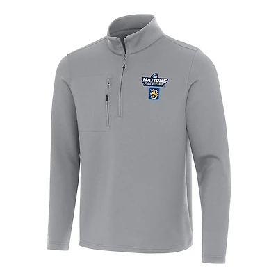Antigua Finland Hockey 2025 4 Nations Face Off Insider Quarter-Zip Top