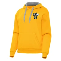 Antigua Finland Hockey 2025 4 Nations Face Off Victory Pullover Hoodie