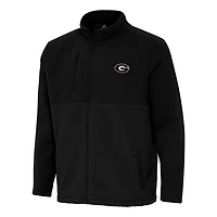 Antigua Georgia Bulldogs Daily Fused Full-Zip Jacket