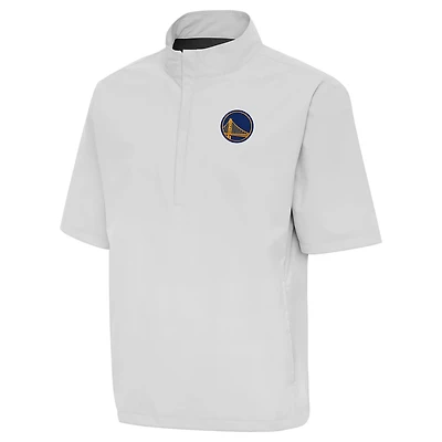 Antigua Golden State Warriors Brisk Quarter-Zip Windbreaker