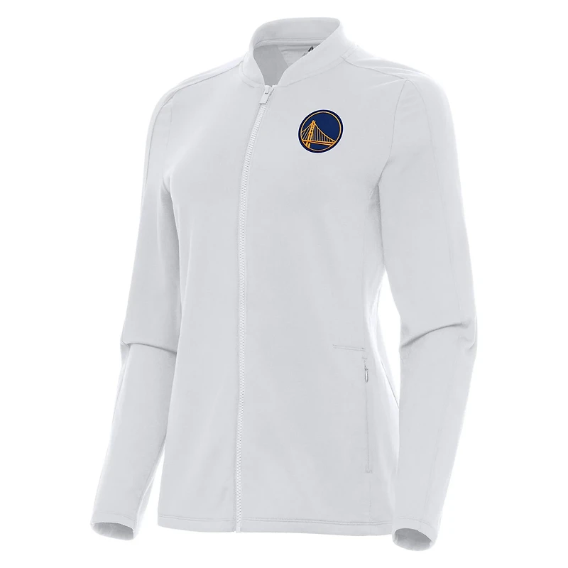 Antigua Golden State Warriors Continual Full-Zip Jacket