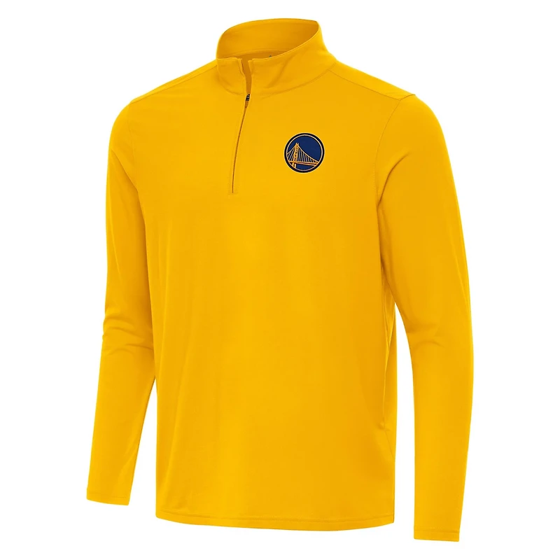 Antigua Golden State Warriors Intent Quarter-Zip Top