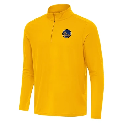 Antigua Golden State Warriors Intent Quarter-Zip Top