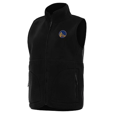 Antigua Golden State Warriors Nostalgic Full-Zip Vest