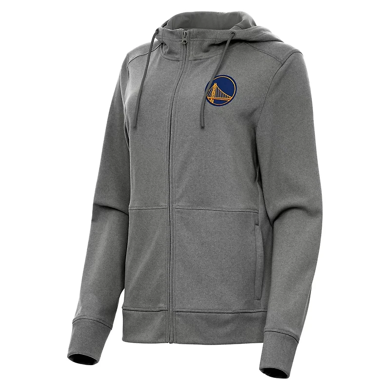 Antigua Golden State Warriors Seeker Full-Zip Hoodie Jacket