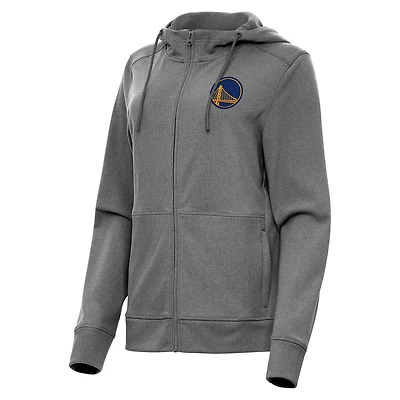 Antigua Golden State Warriors Seeker Full-Zip Hoodie Jacket