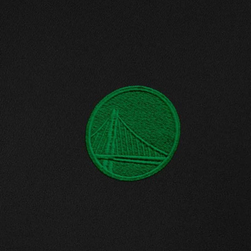 Antigua Golden State Warriors St Patrick's Day Intent Quarter-Zip Jacket