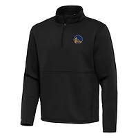 Antigua Golden State Warriors Twist Quarter-Zip Pullover Top
