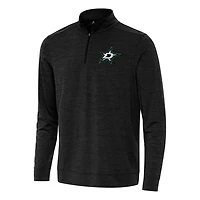 Antigua Heather Dallas Stars Bright Quarter-Zip Top