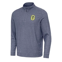 Antigua Heather Nashville SC Subtle Quarter-Zip Jacket
