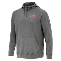 Antigua Heather Washington Capitals Cloud Pullover Hoodie