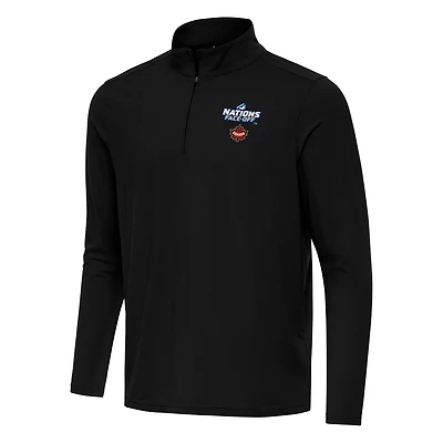 Antigua Hockey Canada 2025 4 Nations Face Off Intent Quarter-Zip Top
