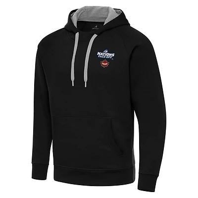 Antigua Hockey Canada 2025 4 Nations Face Off Victory Pullover Hoodie