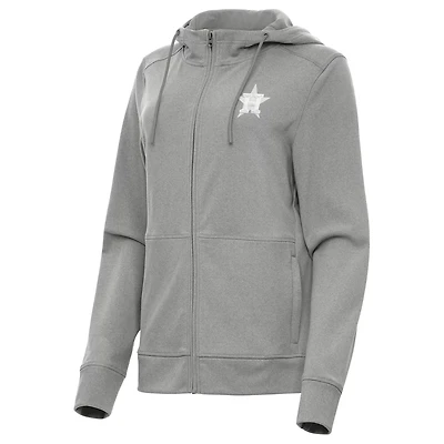 Antigua Houston Astros Seeker Full-Zip Hoodie Jacket
