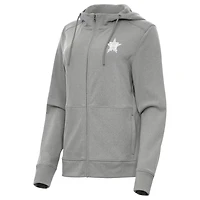 Antigua Houston Astros Seeker Full-Zip Hoodie Jacket