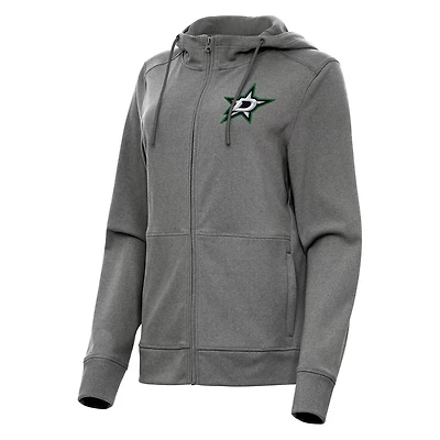 Antigua Hunter Dallas Stars Seeker Full-Zip Hoodie