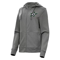 Antigua Hunter Dallas Stars Seeker Full-Zip Hoodie