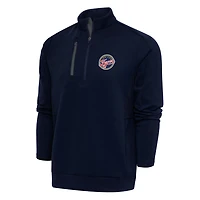 Antigua Indiana Fever Big  Tall Generation Quarter-Zip Jacket