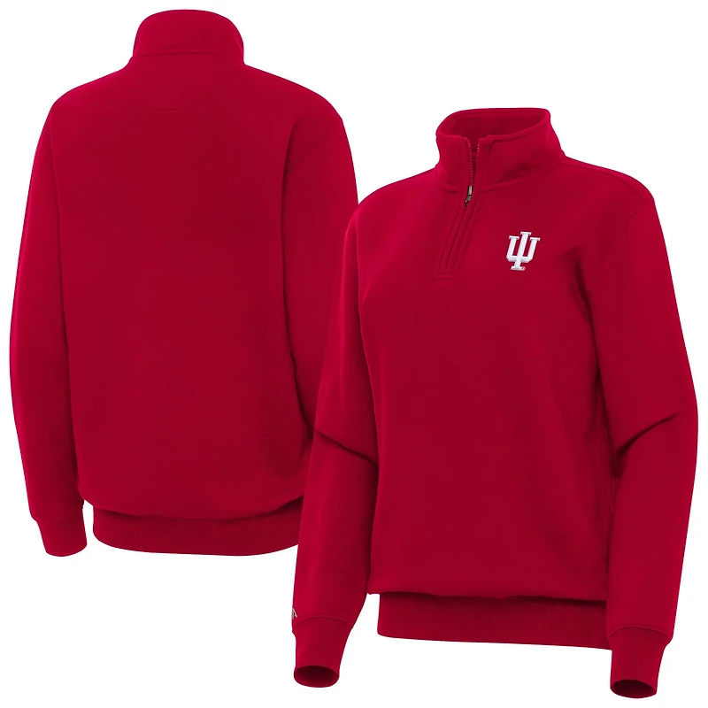 Antigua Indiana Hoosiers Victory Quarter-Zip Top