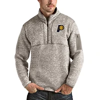 Antigua Indiana Pacers Fortune Quarter-Zip Pullover Jacket