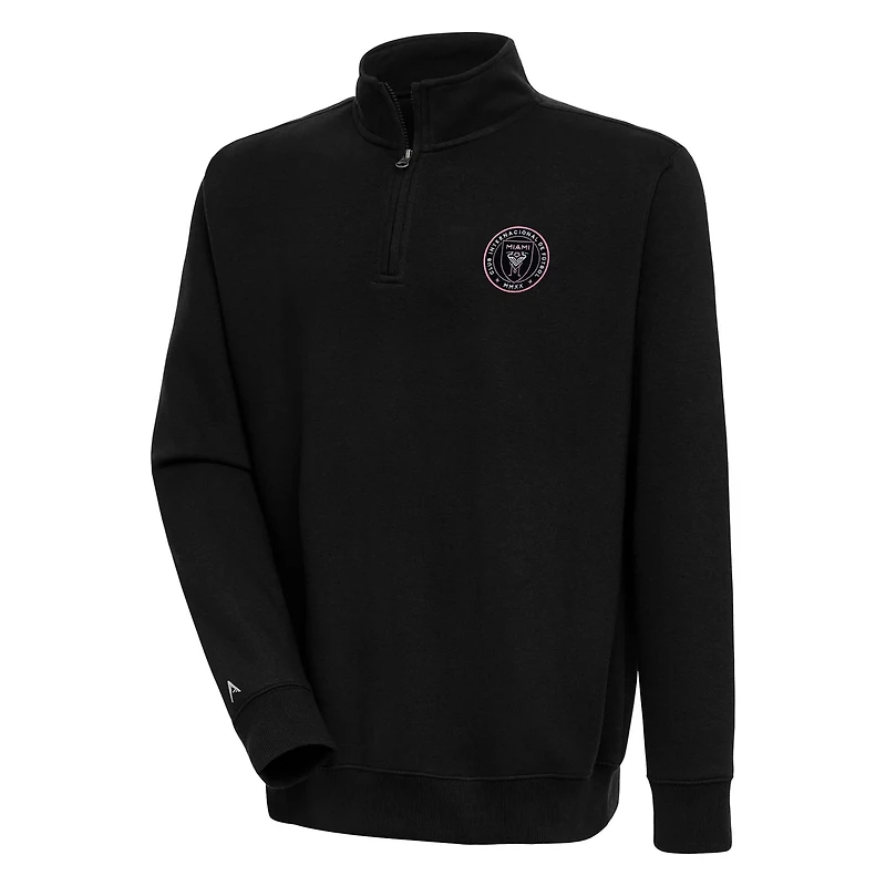 Antigua Inter Miami CF Victory Quarter-Zip Pullover Top