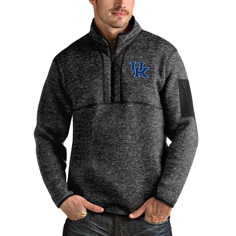 Antigua Kentucky Wildcats Fortune Half-Zip Pullover Jacket