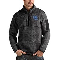 Antigua Kentucky Wildcats Fortune Half-Zip Pullover Jacket