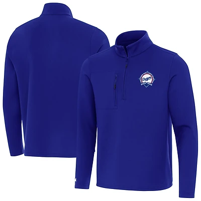 Antigua Los Angeles Dodgers Back-to-Back World Series Champions Insider Quarter-Zip Pullover