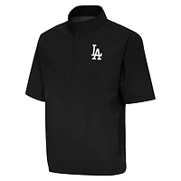 Antigua Los Angeles Dodgers Brisk Quarter-Zip Wind Shirt