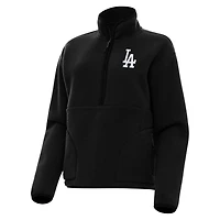 Antigua Los Angeles Dodgers Figure Half-Zip Sweatshirt