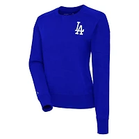Antigua Los Angeles Dodgers Forward Fleece Pullover Sweatshirt