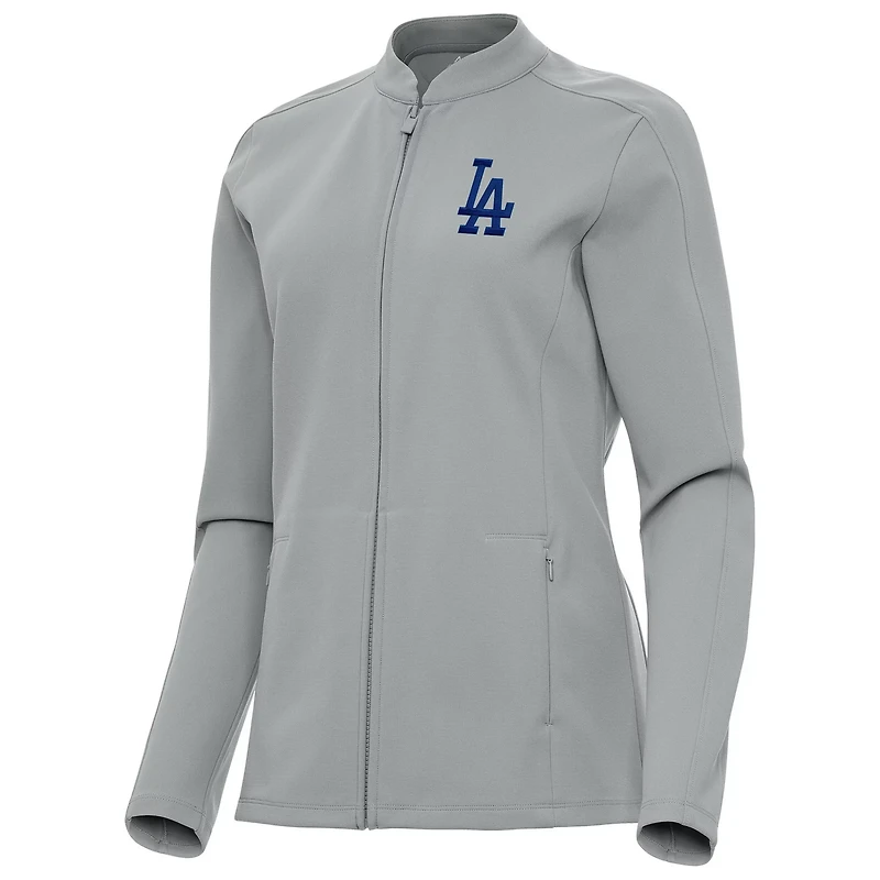Antigua Los Angeles Dodgers Regard Full-Zip Jacket