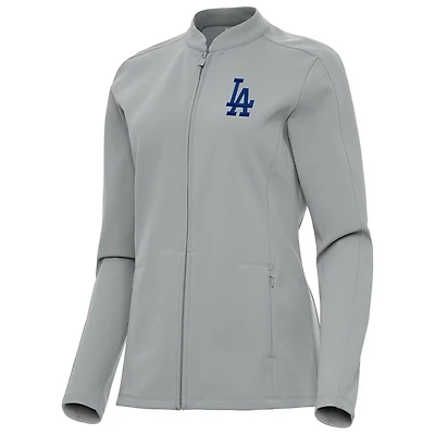 Antigua Los Angeles Dodgers Regard Full-Zip Jacket