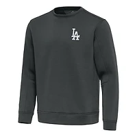 Antigua Los Angeles Dodgers Relevant Lightweight Pullover Sweatshirt