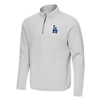 Antigua Los Angeles Dodgers Step Up Quarter-Zip Pullover