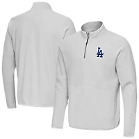 Antigua Los Angeles Dodgers Step Up Quarter-Zip Pullover