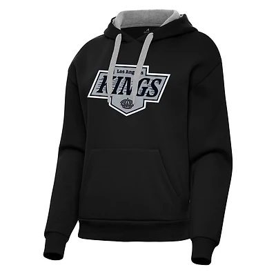Antigua Los Angeles Kings Victory Pullover Hoodie