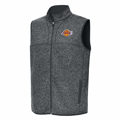 Antigua Los Angeles Lakers Fortune Full-Zip Vest