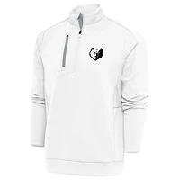 Antigua Memphis Grizzlies Metallic Logo Generation Quarter-Zip Top