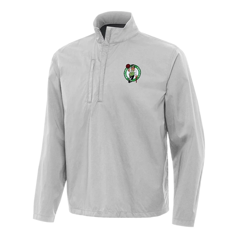 Antigua Men’s Boston Celtics Brisk 1/4-Zip Windbreaker
