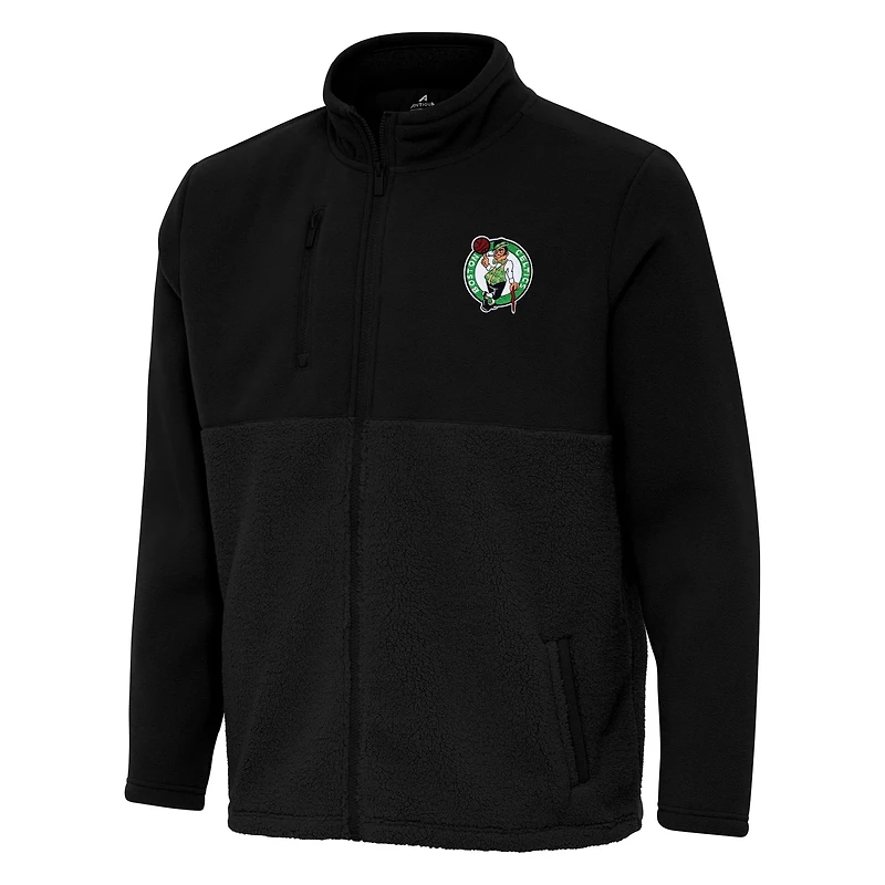 Antigua Boston Celtics Daily Fused Full-Zip Jacket