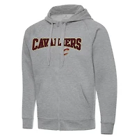 Antigua Cleveland Cavaliers Big  Tall Victory Full-Zip Hoodie Jacket