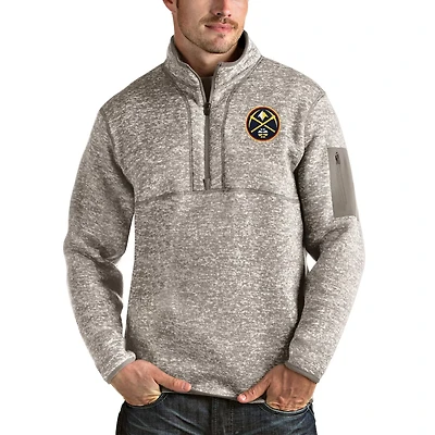 Antigua Men’s Denver Nuggets Fortune 1/4-Zip Pullover Jacket