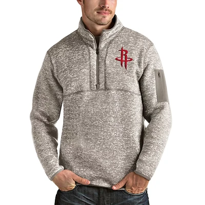 Antigua Men’s Houston Rockets Fortune 1/4-Zip Pullover Jacket