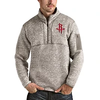 Antigua Men’s Houston Rockets Fortune 1/4-Zip Pullover Jacket