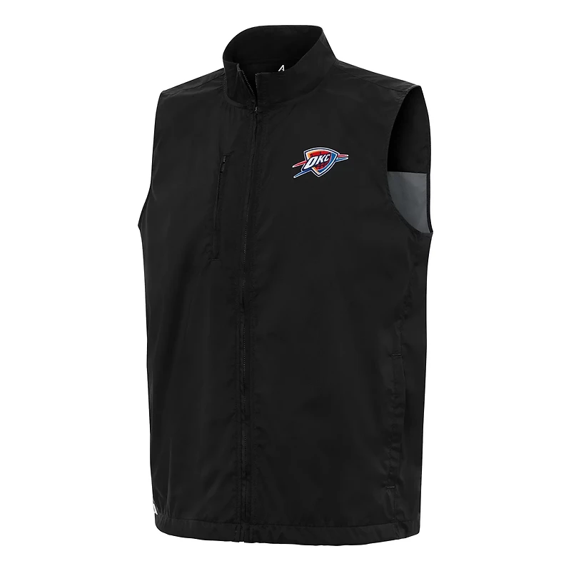 Antigua Oklahoma City Thunder Brisk Full-Zip Vest