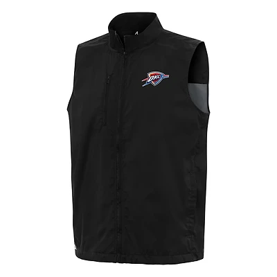 Antigua Oklahoma City Thunder Brisk Full-Zip Vest