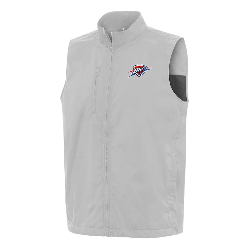 Antigua Men’s Oklahoma City Thunder Brisk Full-Zip Vest