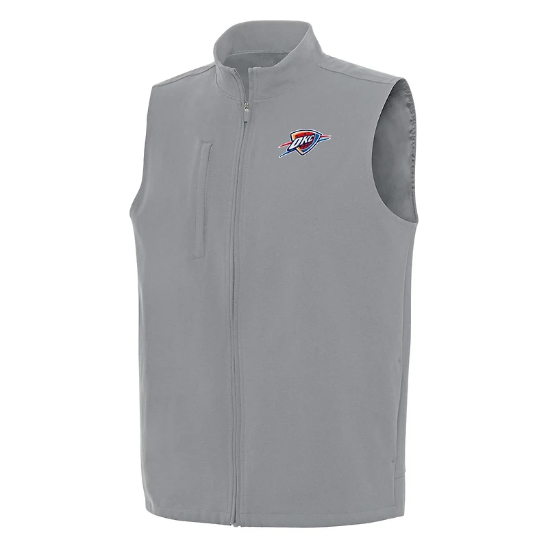 Antigua Men’s Oklahoma City Thunder Regard Full-Zip Vest