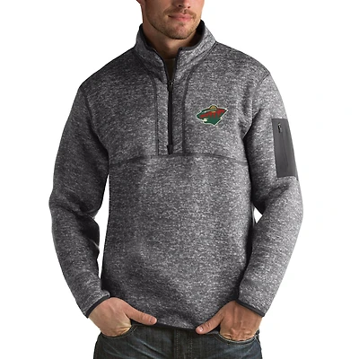 Antigua Minnesota Wild Fortune 1 2-Zip Pullover Jacket